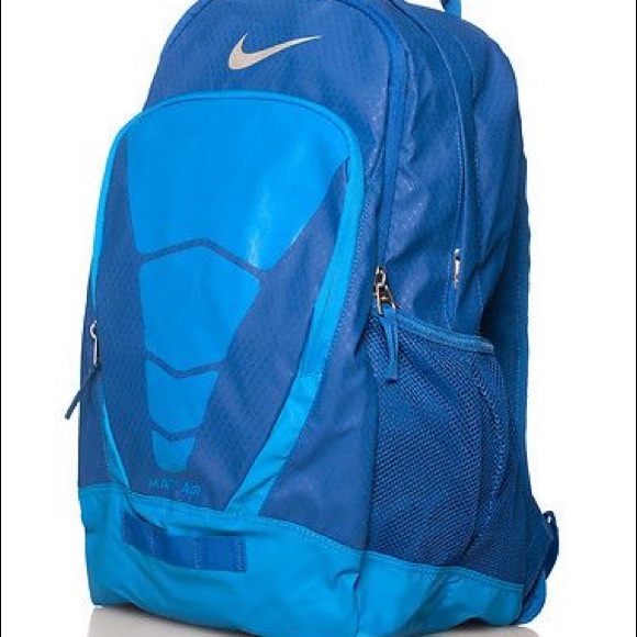 nike max air backpack blue